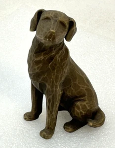 Willow Tree Love My Dog Dark Lab Figur Demdaco Susan Lordi 2017 - Bild 1 von 10