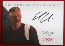 REVENGE - ED CORBIN as Bull - Personally Signed Autograph Card 2013