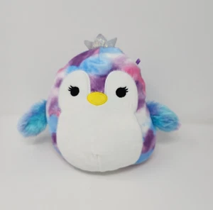 Malvaviscos Tomara Pingüino Tinte Corona Peluche Juguete Suave Peluche 8" - Imagen 1 de 5