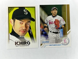 Ichiro Suzuki 2018 Topps Gallery #148 + 2017 Topps Mother's Day S-72 Lot - Bild 1 von 4