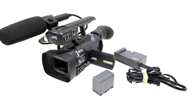 JVC GY-HM150U Compact Handheld 3CCD Camcorder 2-slot SD Memory Cards - Image 1 of 4