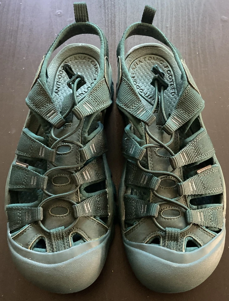 Женские темно-зеленые пляжные прогулочные походные сандалии Keen Newport H2 размер 10 - Изображение 1 из 4