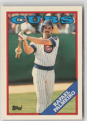 1988 Topps Tiffany #186 Rafael Palmeiro Collector's Edition - Image 1 of 2
