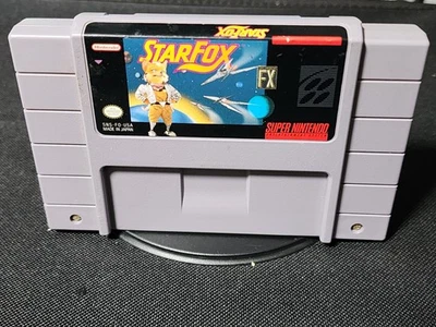Star Fox SNES Super Nintendo Cartridge only Tested Working - Image 1 of 4
