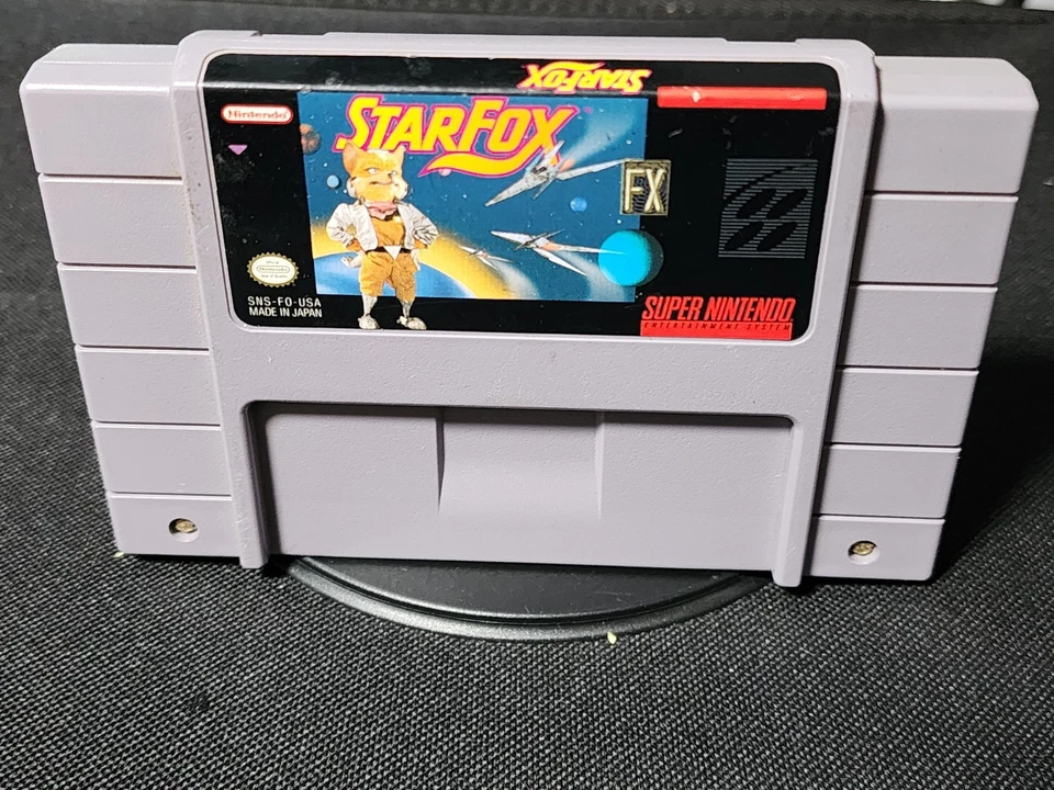 Star Fox SNES Super Nintendo Cartridge only Tested Working - Image 1 of 4