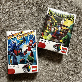LEGO Games: Robo Champ (3835) and Magikus (3836), NEW, SEALED