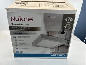NuTone 110 CFM Bathroom Exhaust Fan With LED Light & Choice Of Trims AERN110LTK - Picture 1 of 6