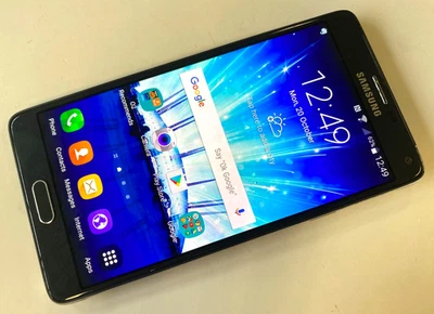 Samsung Galaxy Note 4 Smartphone Mobile N910F UNLOCKED Android 4G LTE Black - Image 1 of 4