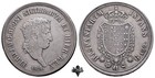 REGNO DUE SICILIE Piastra 120 grana 1818 Napoli ARGENTO Ferdinando I Borbone