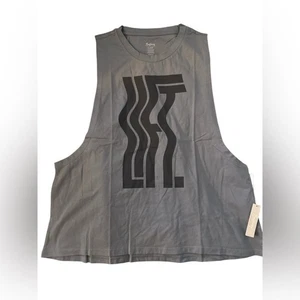 Buff Bunny Blue Lift Graphic Rank Top Neu mit Etikett - Bild 1 von 6