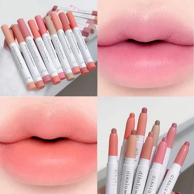 Matte Lipstick Non-Stick Cup Lipliner Pencil Velvet Nude Lip Liner & - Image 1 of 4