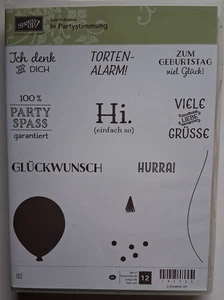 Stampin up Stempelset in Partystimmung / Grüße Glückwunsch  - Bild 1 von 2