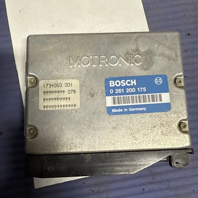 BMW E30 318i BLUE LABEL MOTRONIC ECM ECU 0 261 200 175 1734060 tested  - Image 1 of 3
