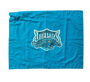 Vintage 90’s Jacksonville Jaguars Prowler Logo Pillow Sham Teal Distressed USA - Picture 1 of 7