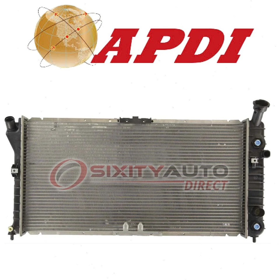 APDI Radiator for 1997-1999 Pontiac Trans Sport - Cooler Cooling Antifreeze ea - Изображение 1 из 4