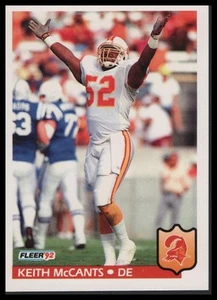 Keith McCants 1992 Fleer #406 Tampa Bay Buccaneers - Picture 1 of 2