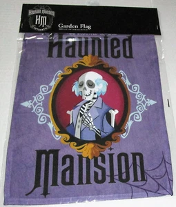 Disney Halloween Garten Flagge 12,5"x 18" WILLKOMMEN IN DER VERWUNSCHENEN VILLA - Bild 1 von 1