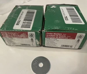 2 X 100 Count Hillman 5/16 x 1-1/2 In. Steel Zinc Plated Fender Washer 290027 - Picture 1 of 2