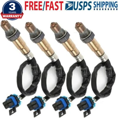 Sensor de oxigênio 4 peças para 2012-2016 Buick Enclave&Chevrolet Traverse&GMC Acadia 3.6L - Imagem 1 de 4