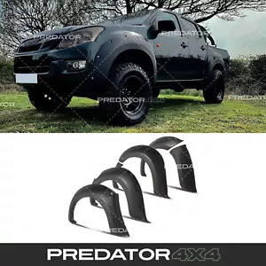 KIT GUARDABARROS PASOS DE RUEDA ANCHOS NEGRO MATE 60mm KIT PARA ISUZU D-MAX 2012-2015 - Imagen 1 de 10