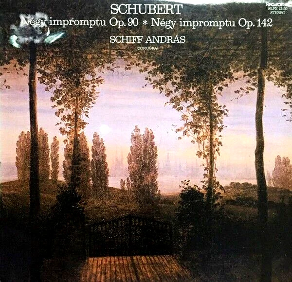 SCHUBERT Negy Impromptu Op. 90 & Op. 142 (1980) LP Hungaroton ANDRAS SCHIFF mint - Bild 1 von 1