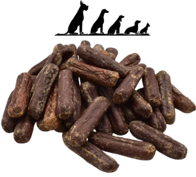 T. FORREST Gourmet Mini Deli Sausage Dog Treats Venison Natural Chew 95% Fresh Meat