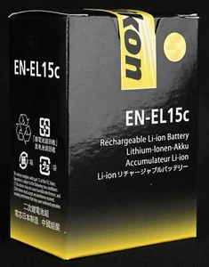 Batería Original Original Original Nikon EN-EL15c - ¡Como Nueva en Caja! - Imagen 1 de 2