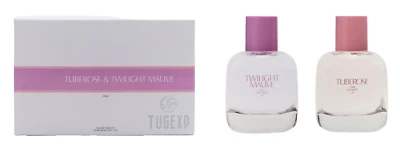 ZARA Tuberose & Twilight Mauve 2 x 90ml Duo Set EDT Parfum Spray Duft Neu - Bild 1 von 3