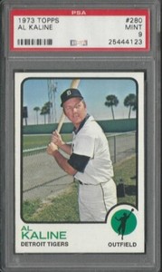 1973 Topps Al Kaline #280 PSA 9