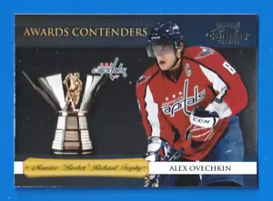 2010-11 Playoff Contenders ALEX OVECHKIN AWARDS MAURICE ROCKET RICHARD TROPHY - Picture 1 of 2