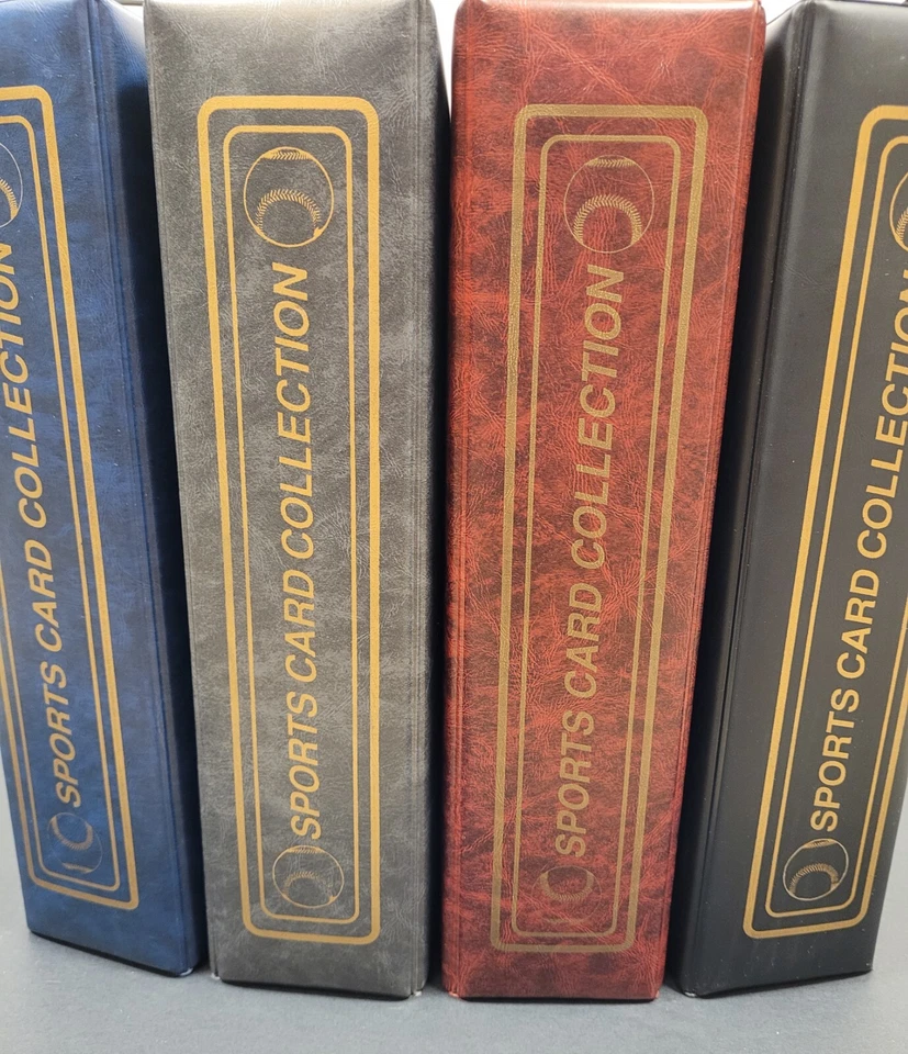 Colección de tarjetas deportivas vintage carpeta acolchada de 3 anillas béisbol y sábanas *TÚ ELIGES* Foto 1 de 1