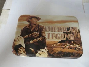 John Wayne American Legend Playing Cards The Duke 2 Decks Plus Tin Brand New - Picture 1 of 7