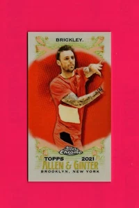 2021 Topps Allen & Ginter Mini Chrome Orange Ref #234 Chris Brickley [FGC] 08/25 - Picture 1 of 2