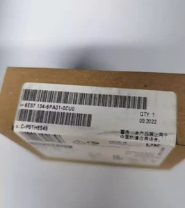 Módulo de entrada analógica Siemens 6ES7134-6PA01-0CU0 1 PIEZA nuevo envío gratuito - Imagen 1 de 3