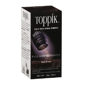 Toppik Hair Building Fibres 12g Dark Brown Full Hair Instantly Keratin - Picture 1 of 1