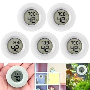 5Pcs LCD Digital Thermometer Hygrometer Humidity Temperature Meter Indoor Tester - Picture 1 of 12