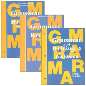 Grade 4 Grammar and Writing Homeschool Bundle Formerly Saxon Hake - Picture 1 of 1