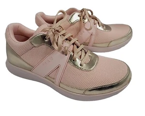 TRAQ by Alegria Lace Up Athletic Shoes US 9-9.5 Qarma Rose Golden EU 40 - Picture 1 of 18