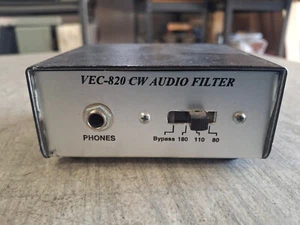 VECTRONICS VEC-820 CW Audio Filter - Zdjęcie 1 z 8