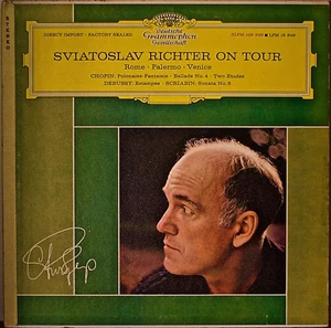 SVIATOSLAV RICHTER ON TOUR-NM1963LP DG TULIP LABEL CHOPIN DEBUSSY SCRIABIN - Picture 1 of 1