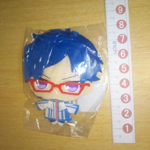 A64726 Free / Anime / Flat plush case pouch keychain / Rei Ryugazaki - Picture 1 of 3