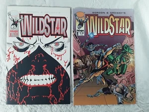 WILDSTAR Comic Books #1 #2 1993 Image Comics - Picture 1 of 8
