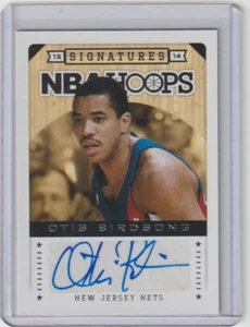 Otis Birdsong 2013-14 Hopps Signatures Auto Autograph #80 Kings Nets - Picture 1 of 2