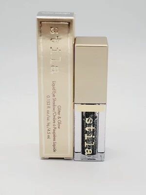 Stila Glitter & Glow Liquid Eye Shadow  IN MOLTEN MIDNIGHT 0.153oz (4.5ml) - Image 1 of 4