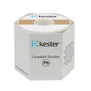 Stagno Kester Sn63Pb37 Filo per Saldature Alta Qualità 3.3% 0.8 mm No-Clean FPV - Foto 1 di 5