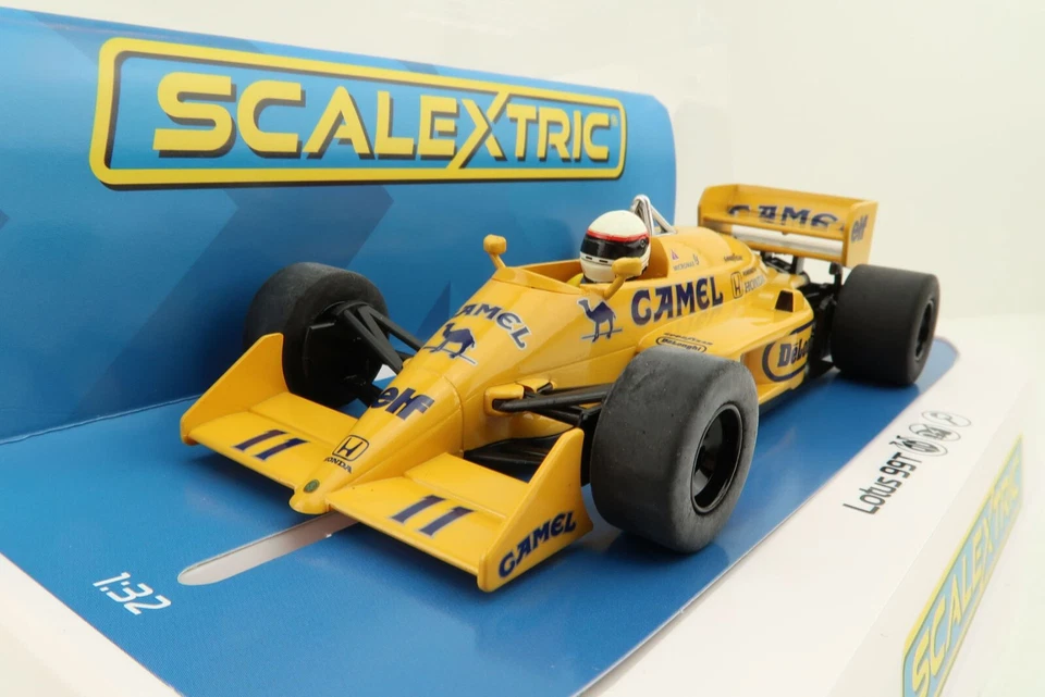 Scalextric C4355 Lotus 99T Monaco GP 1987 – Satoru Nakijima Slot Car 1 32 Scale