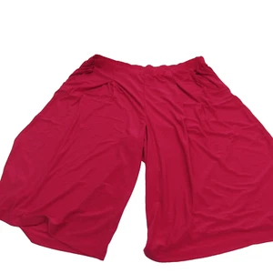 Pantaloncini donna gamba larga marca Slinky taglia 1x rosa blush con tasche - Foto 1 di 8