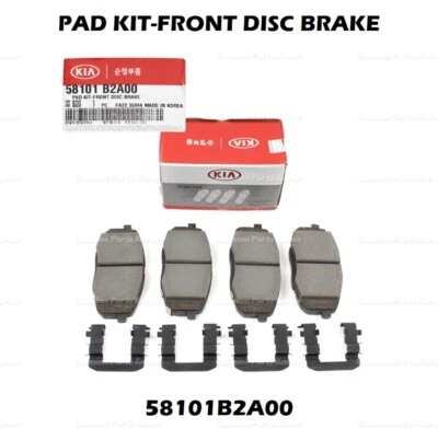 ⭐Genuino⭐ Kit de pastillas de freno de disco delanteras 58101B2A00 para Kia Soul 2014-2017 Foto 1 de 4