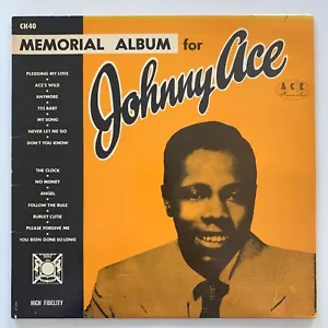 Johnny Ace – Memorial Album For Johnny Ace - MONO Vinyl LP - Very Good (VG/VG) - Picture 1 of 4