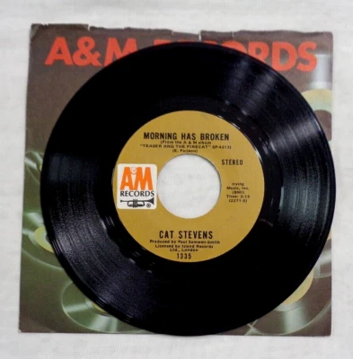 Cat Stevens: Morning Has Broken 1972 A&M 1335 Sterling Terre Haute Pressing VG+ - Image 1 of 4